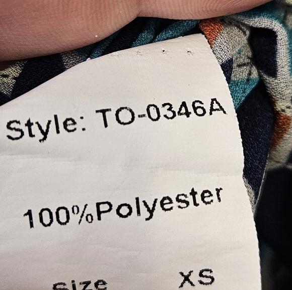 Pink Martini Long Sleeve Blouse - Size US XS - Picture 5 of 6